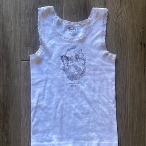 White Brandy Melville top